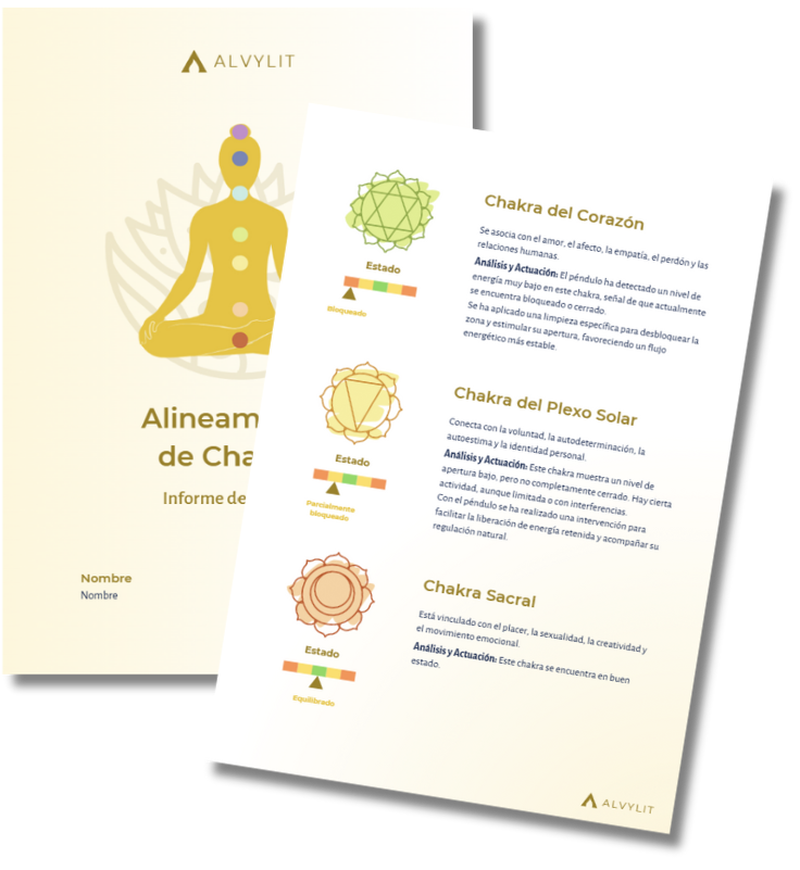 informe alineamiento chakras
