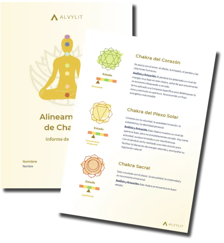 informe alineamiento chakras
